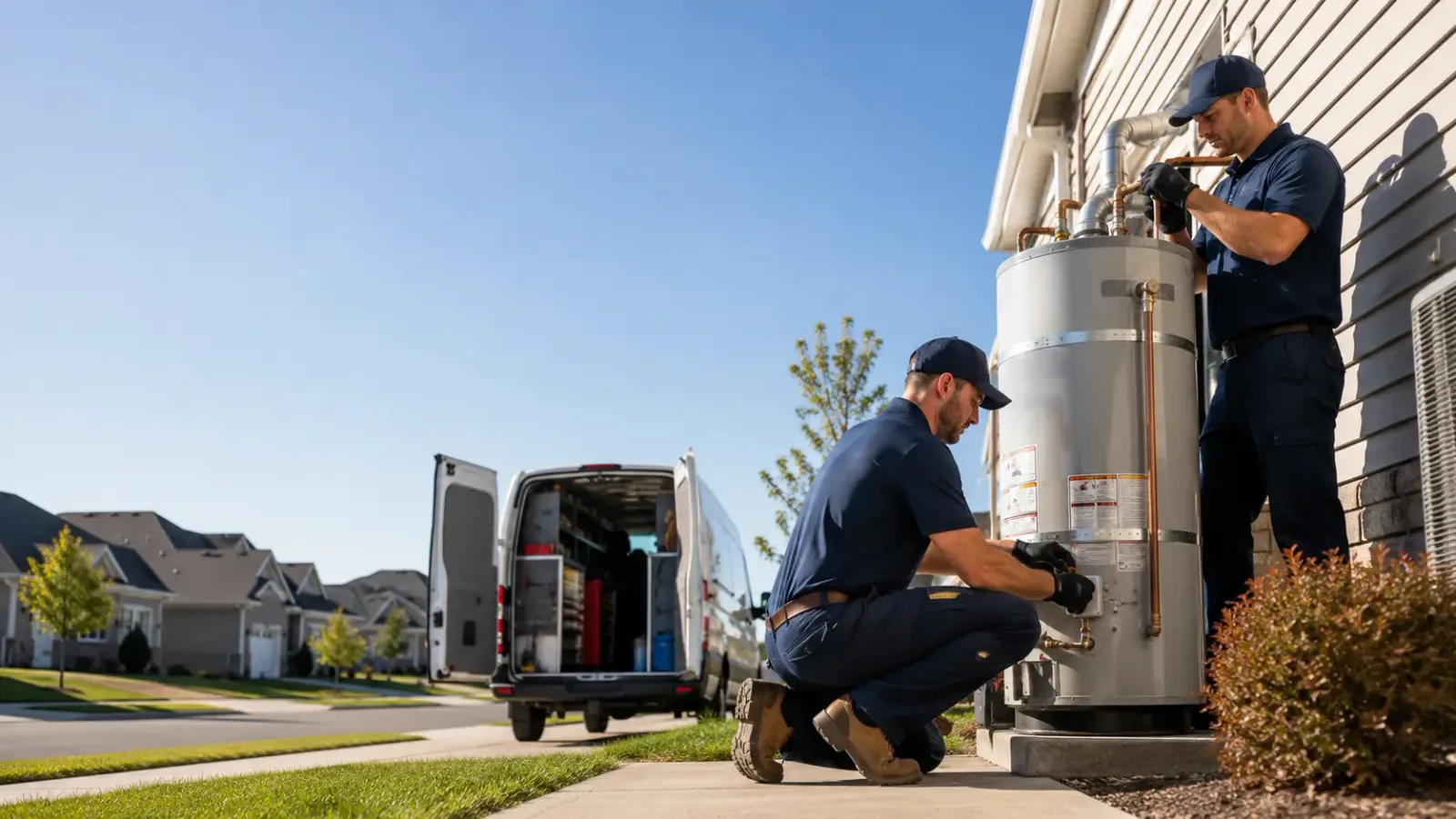 Water Heater Installation in Dickinson, ND